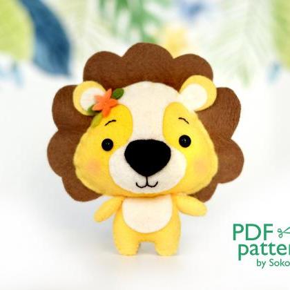 Set of 7 jungle animal toy PDF and ..