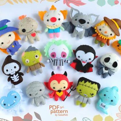 Cute Wednesday Addams Toy Pdf Pattern, Addams..