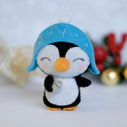 Little Felt penguin toy sewing PDF ..