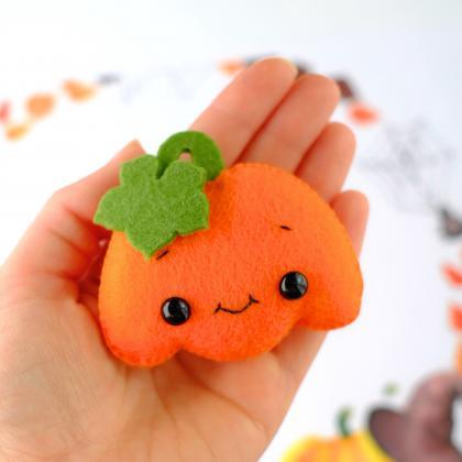 Cute and Scary pumpkins felt toy PD..