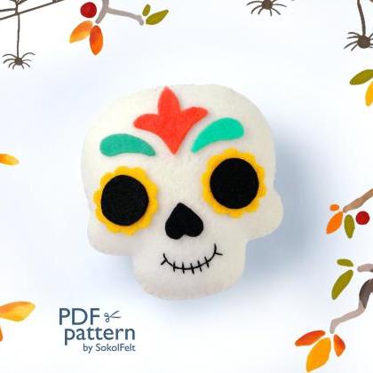 Set of Halloween felt ornament PDF ..