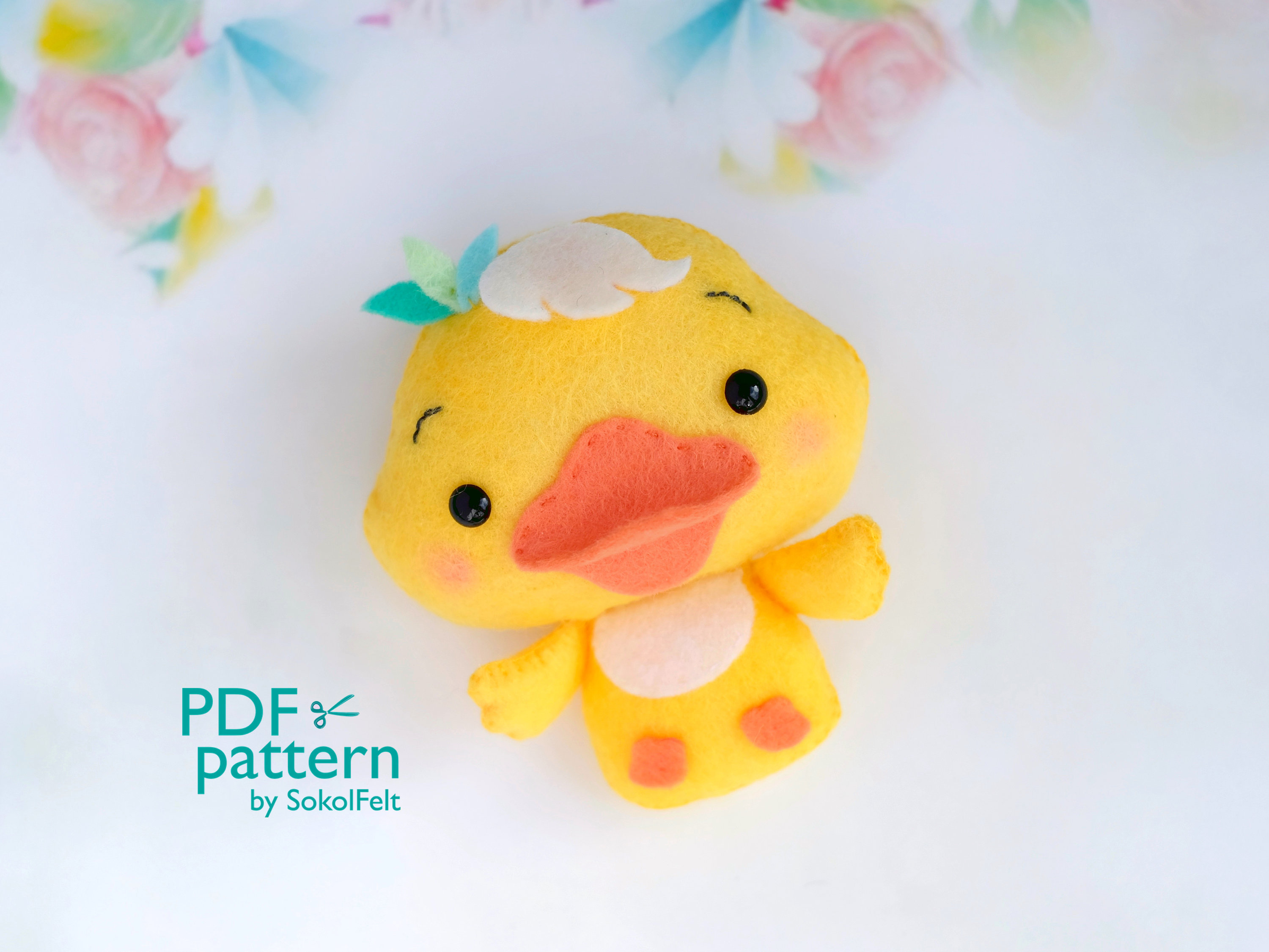 duck plush pattern